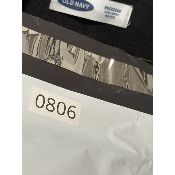 Old Navy Light Wash Super Skinny Jeans 24 Women's Pull On Rockstar Elastic - Picture 10 of 10